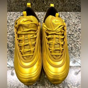 Nike Air Max 97 Olympic Gold Sz 13.  Great condition only worn 2x.